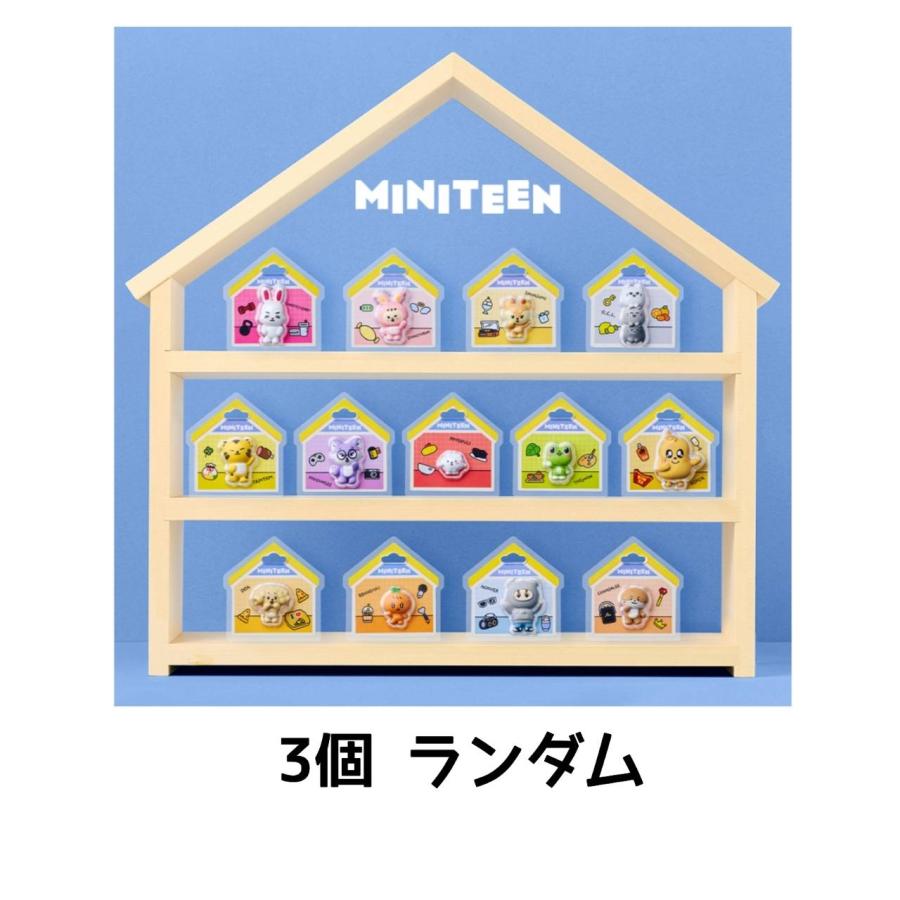 予約商品 2026年6月 発売予定】 MINITEEN パッケージチャーム 3個