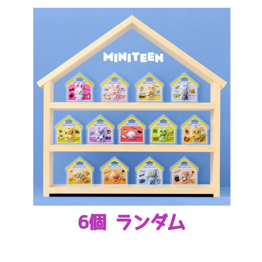 予約商品 2026年6月 発売予定】 MINITEEN パッケージチャーム 6個
