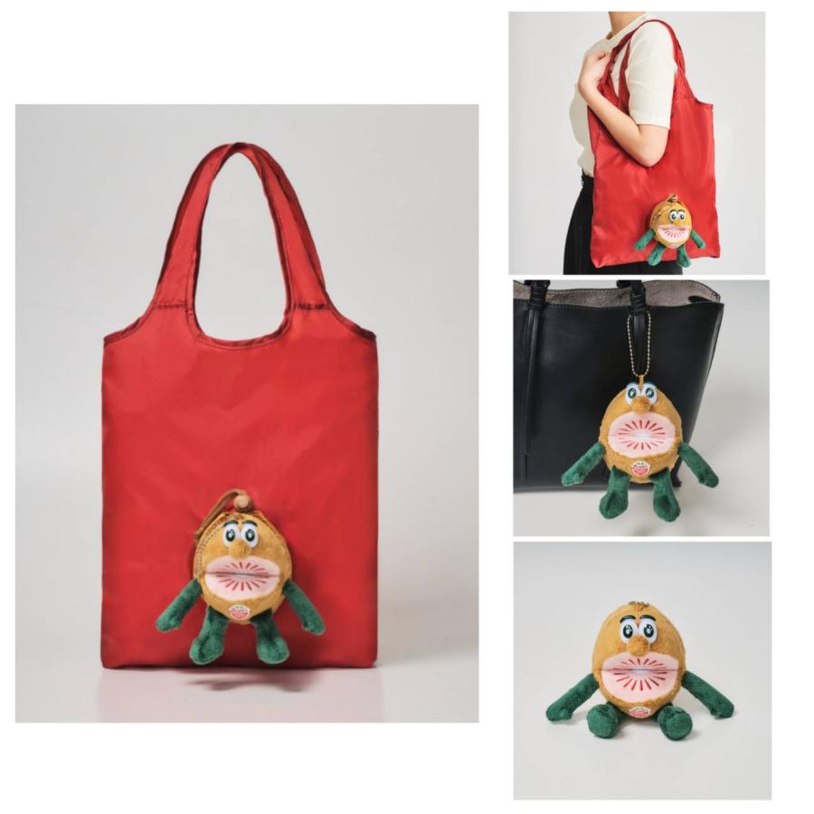 Zespri キウイブラザーズ大当レッド１つ　In Redエコバッグ付録２つ 速報！ついに登場♡【3月30日(月)予約開始】インレッド7月号特別付録は