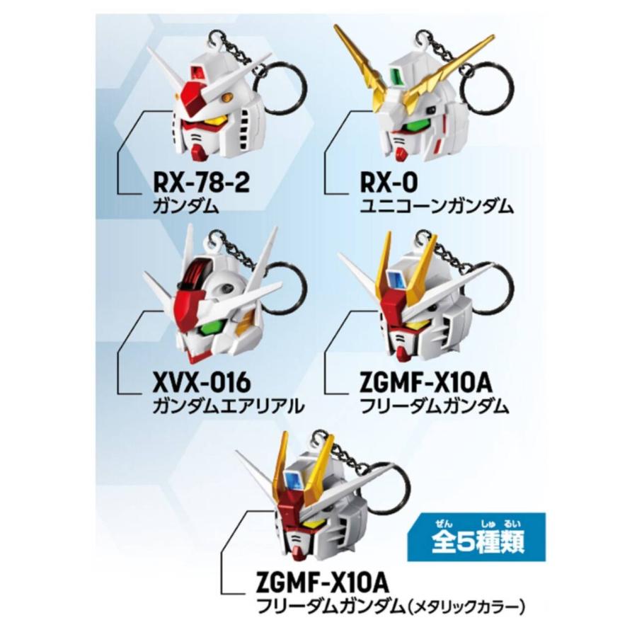 予約商品 2026年7月25日 発売予定】 SDガンダムヘッドキーチェーン 3個