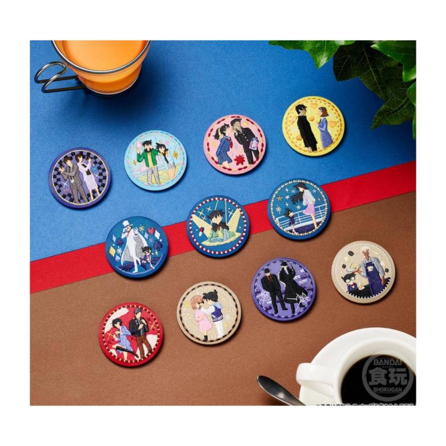 予約商品 2026年12月 発売予定】 名探偵コナン 刺繍缶バッジビスケット