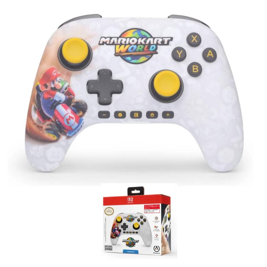 【ほぼ新品】本体+マリオカート+ワイヤレスコントローラー✖️2個 予約商品 2026年9月30日 発売予定】 アドバンテージ・ワイヤレス