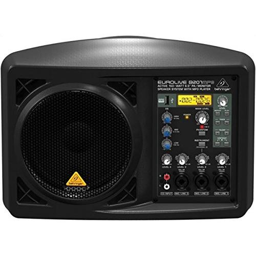 ベリンガー ポータブルPA ミキサー スピーカー アンプ 150ワット MP3