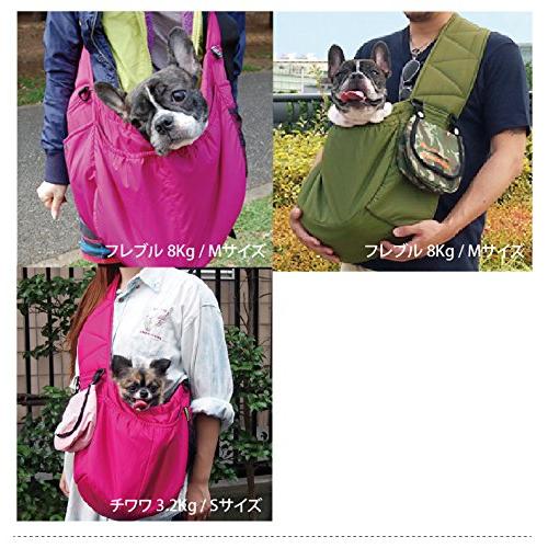 WANDAWAY スリングキャリー ブラック ペット用 M サイズ ブラック