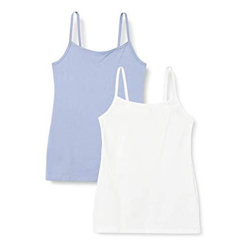 レディース コットンキャミソール 2パック