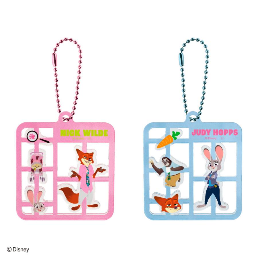 ズートピア2 プラスチックモデル風キーホルダー ティーズファクトリー