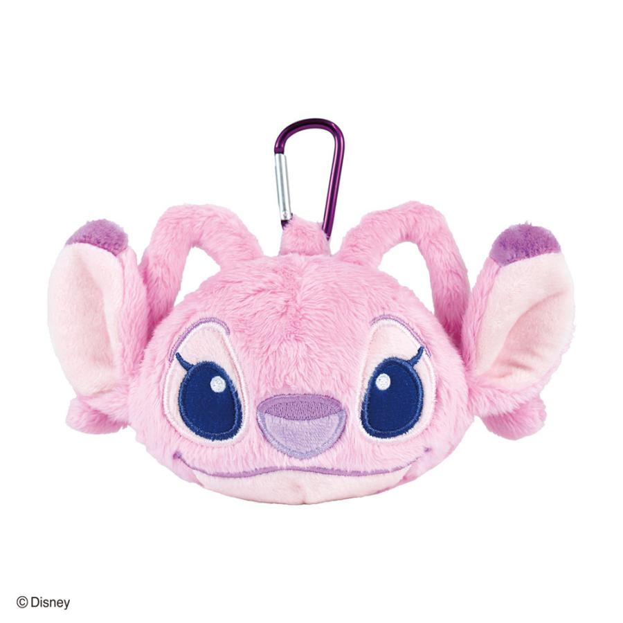 スティッチ グッズ ミニポーチ ティーズファクトリー カラビナ付き