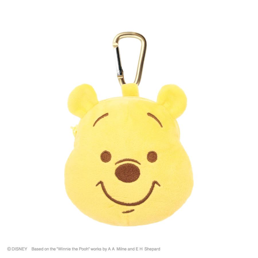 ディズニーくまのプーさん ミニポーチ カラビナ付き ぬいぐるみ
