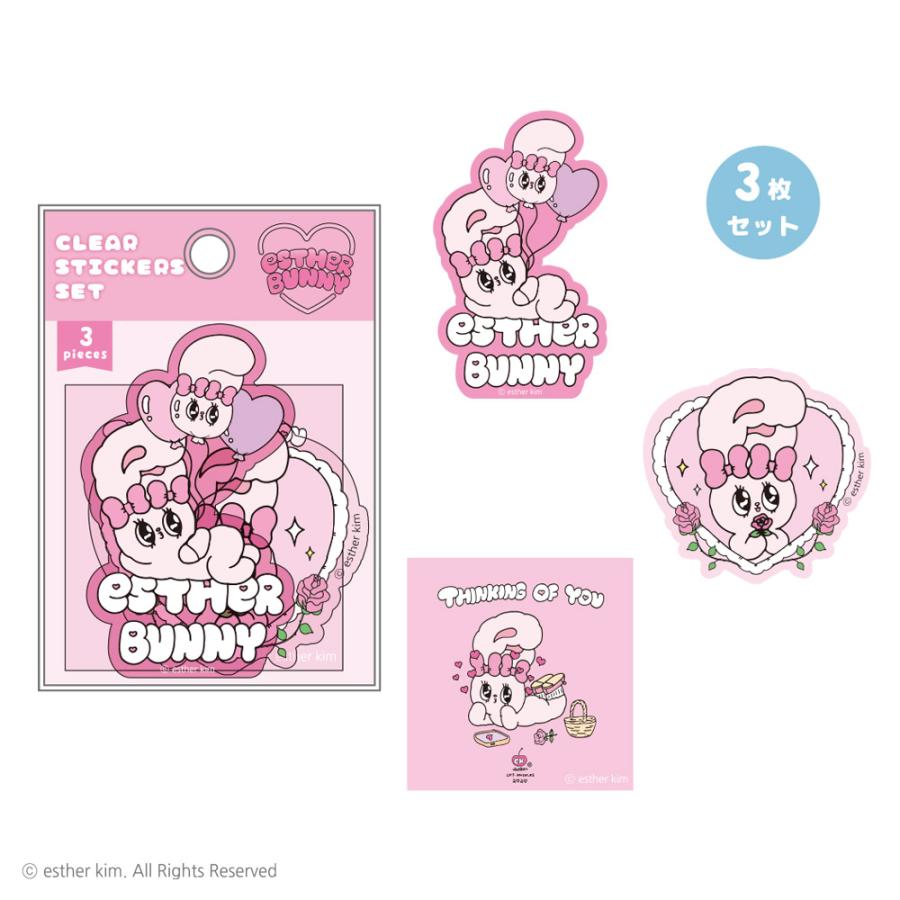 エスターバニー クリアステッカーセット ティーズファクトリー