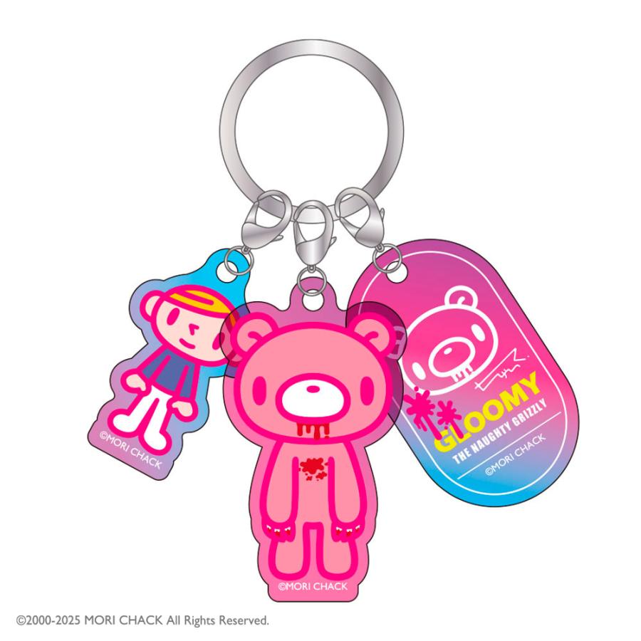 gloomy Re:立グルーミー キーホルダー 3種セット グルーミー Re:立グルーミー テディ ぬいぐるみ キーホルダー 3