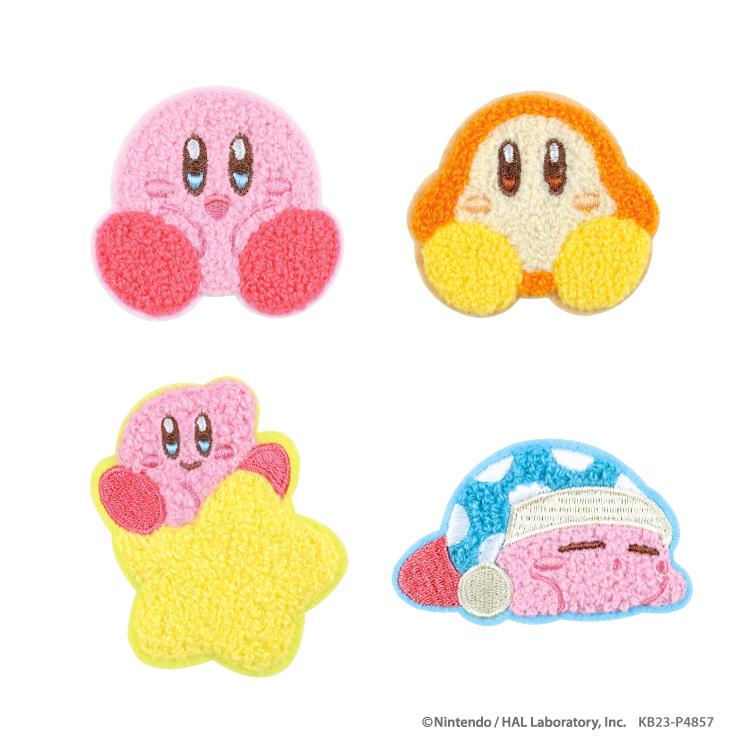 星のカービィ モコモコ刺繍ステッカー ティーズファクトリー 星のカービィ モコモコ刺繍ステッカー ティーズファクトリー
