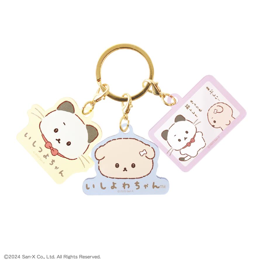 いしよわちゃん 3チャームキーホルダー ティーズファクトリー