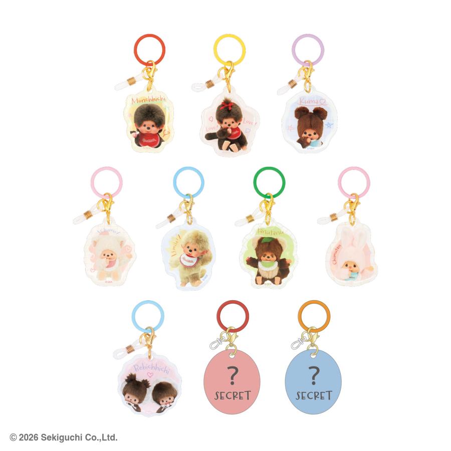 11月下旬入荷 予約 モンチッチ めじるしアクセサリー RETRO COLORFUL