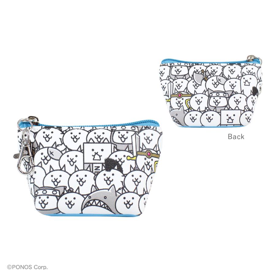 フラットポーチ♡わんこ＆にゃんこ mofusand フラットポーチ メッシュ(えびにゃん) | mofusand