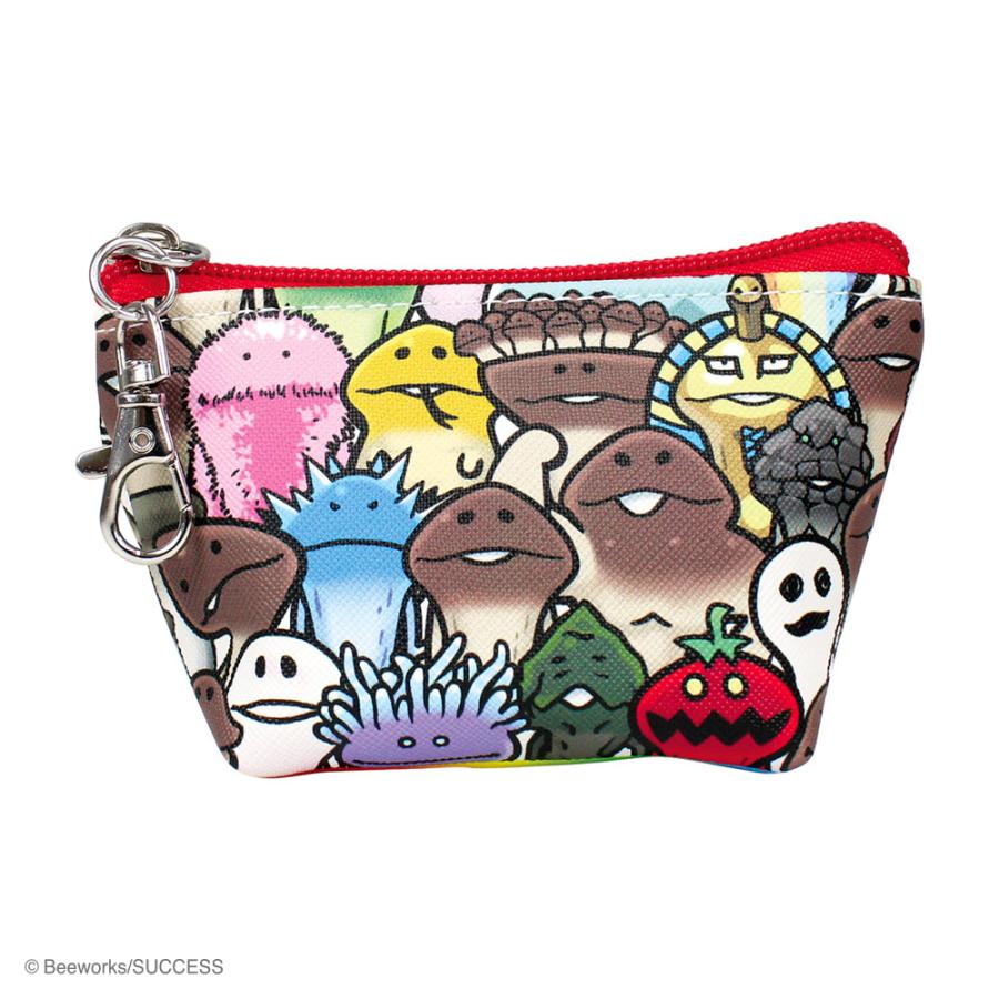 なめこ グッズ ミニポーチ ティーズファクトリー おさわり探偵 なめこ