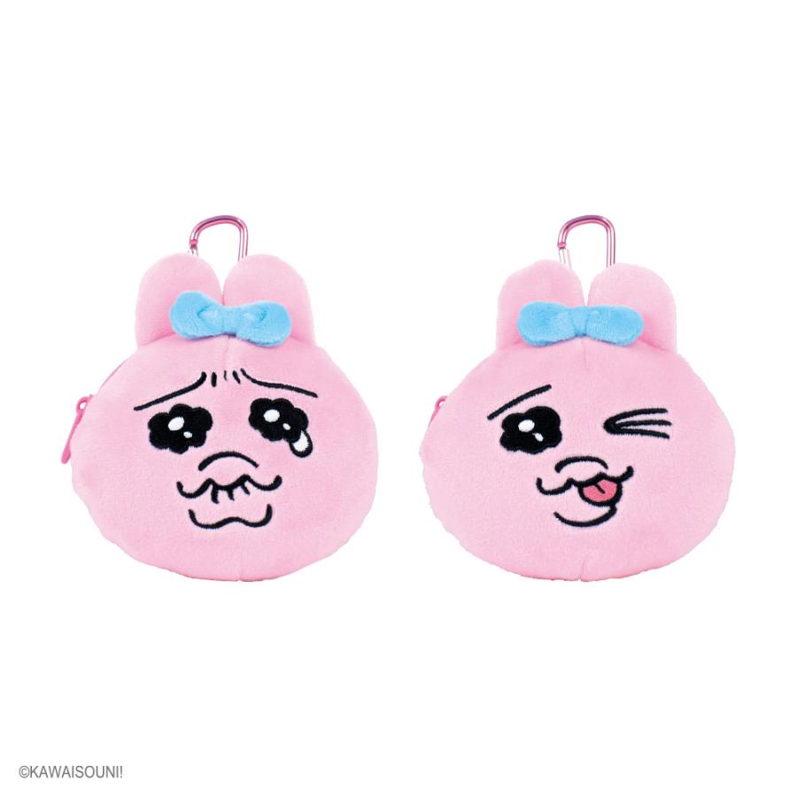 予約】おぱんちゅうさぎ カラビナ付きぬいぐるみファスナーマスコット