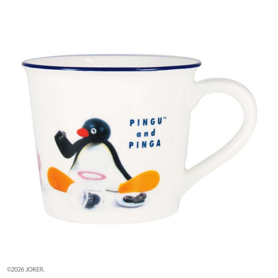 ピングー グッズ マグカップ ティーズファクトリー カラーライン