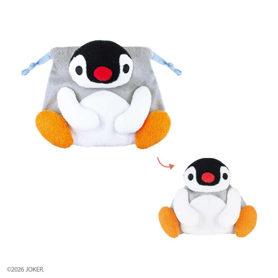 ピングー 巾着袋 ティーズファクトリー 公式 ぬいぐるみ 巾着 ピンガ
