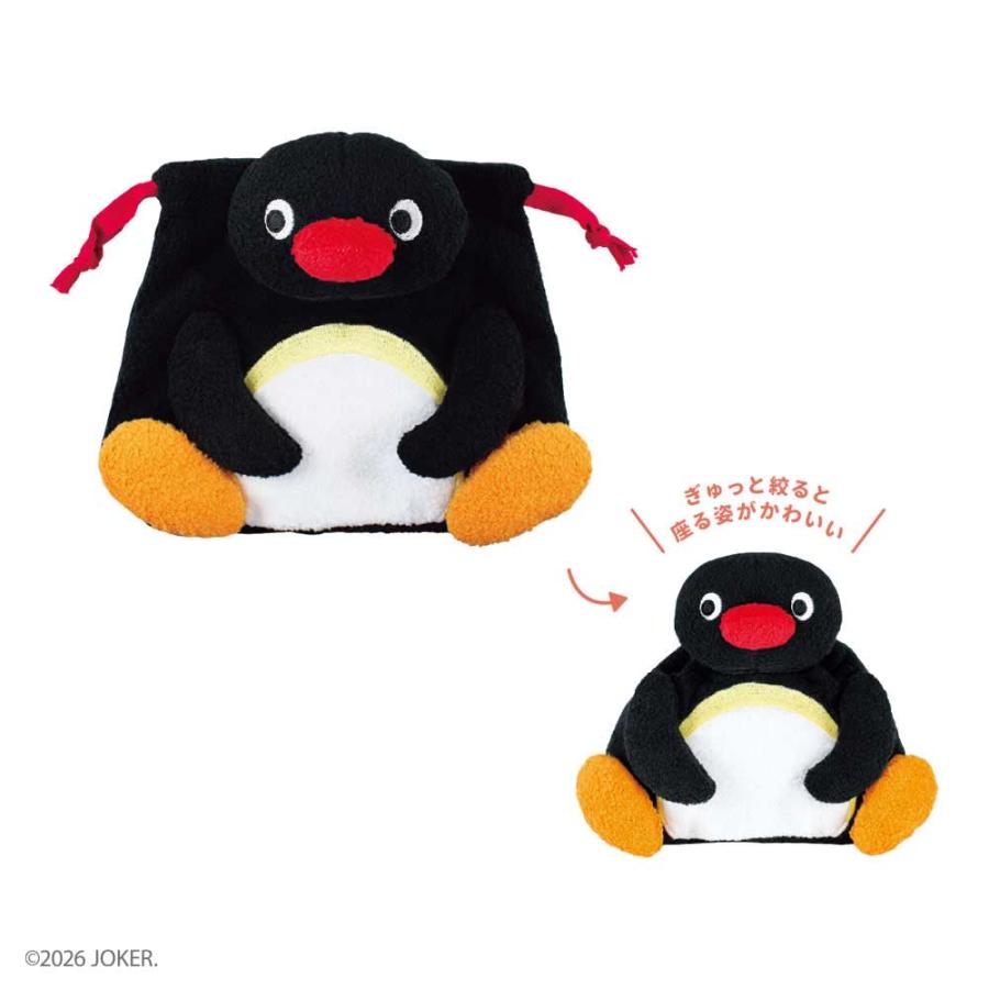 ピングー 巾着袋 ティーズファクトリー 公式 ぬいぐるみ 巾着 ピンガ