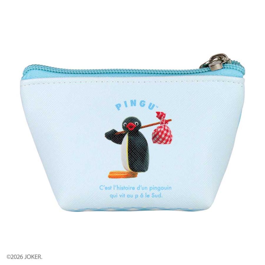 ピングー ミニポーチ 三角ミニポーチ グッズ ティーズファクトリー