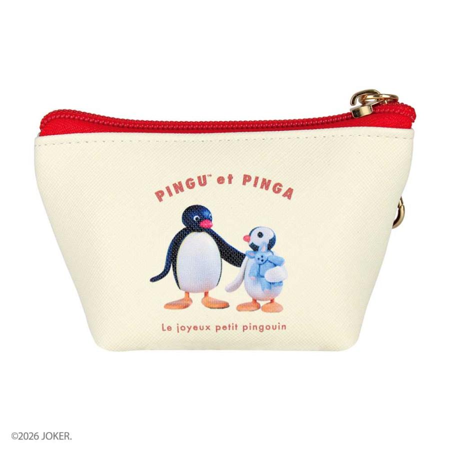 ピングー ミニポーチ 三角ミニポーチ グッズ ティーズファクトリー