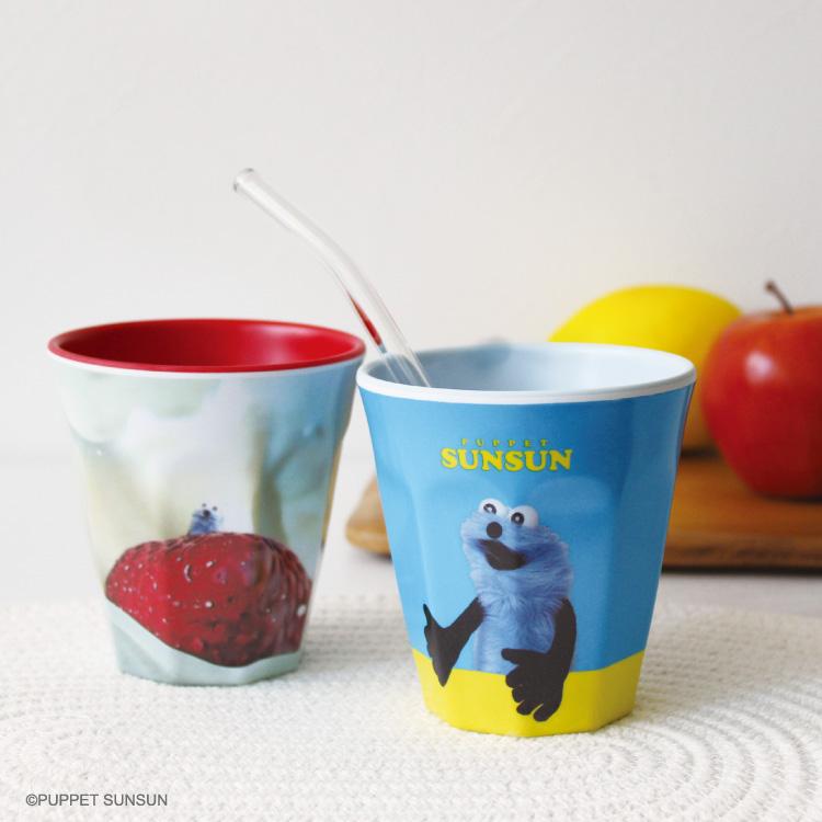 パペットスンスン マットメラミンカップ ティーズファクトリー