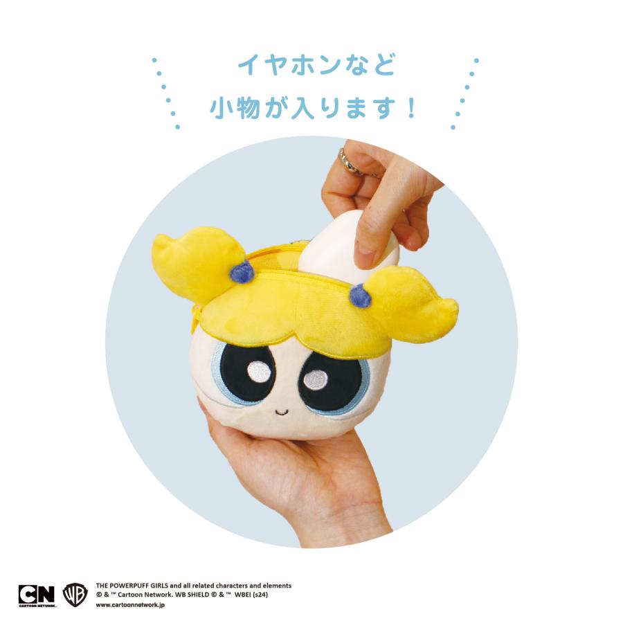 パワーパフガールズ カラビナ付きぬいぐるみファスナー パワーパフガールズ カラビナ付きぬいぐるみファスナー