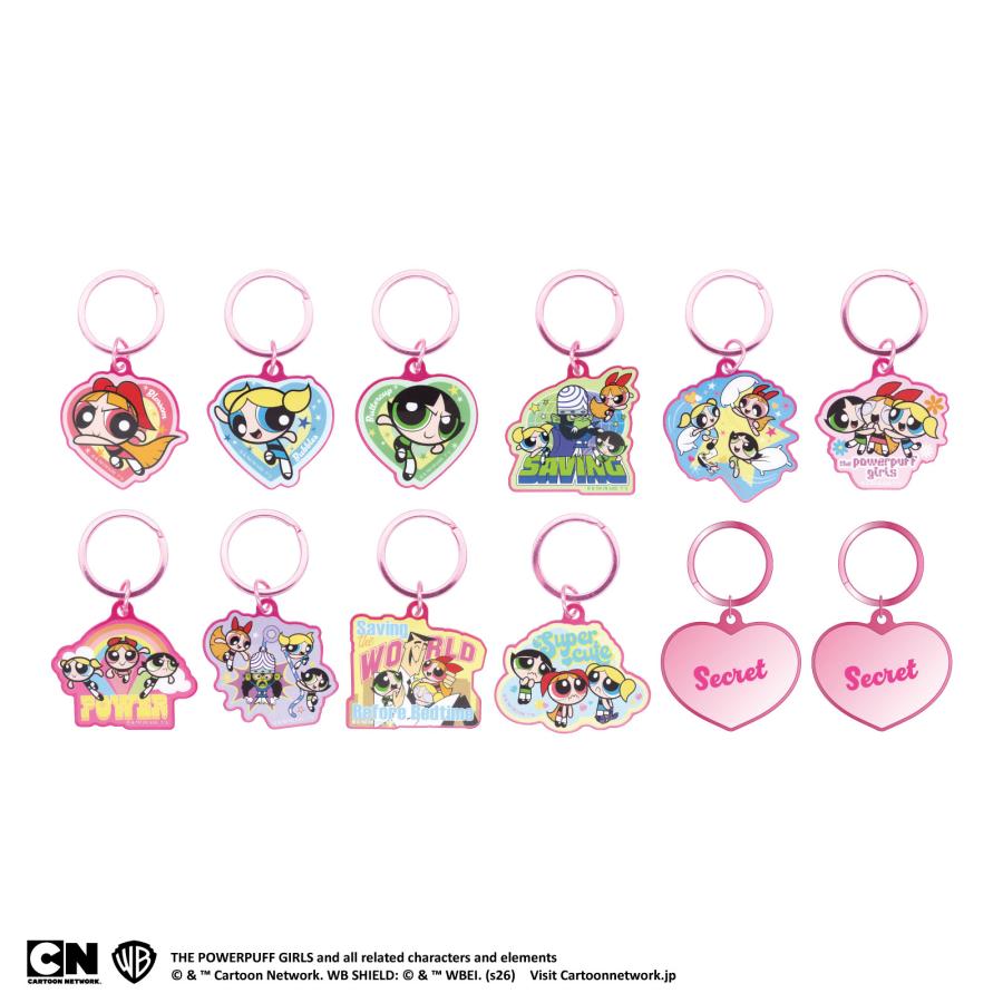 パワーパフガールズ グッズ コンプリート キーホルダー ティーズ