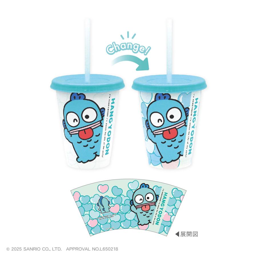 サンリオキャラクターズ チェンジングタンブラー ティーズ