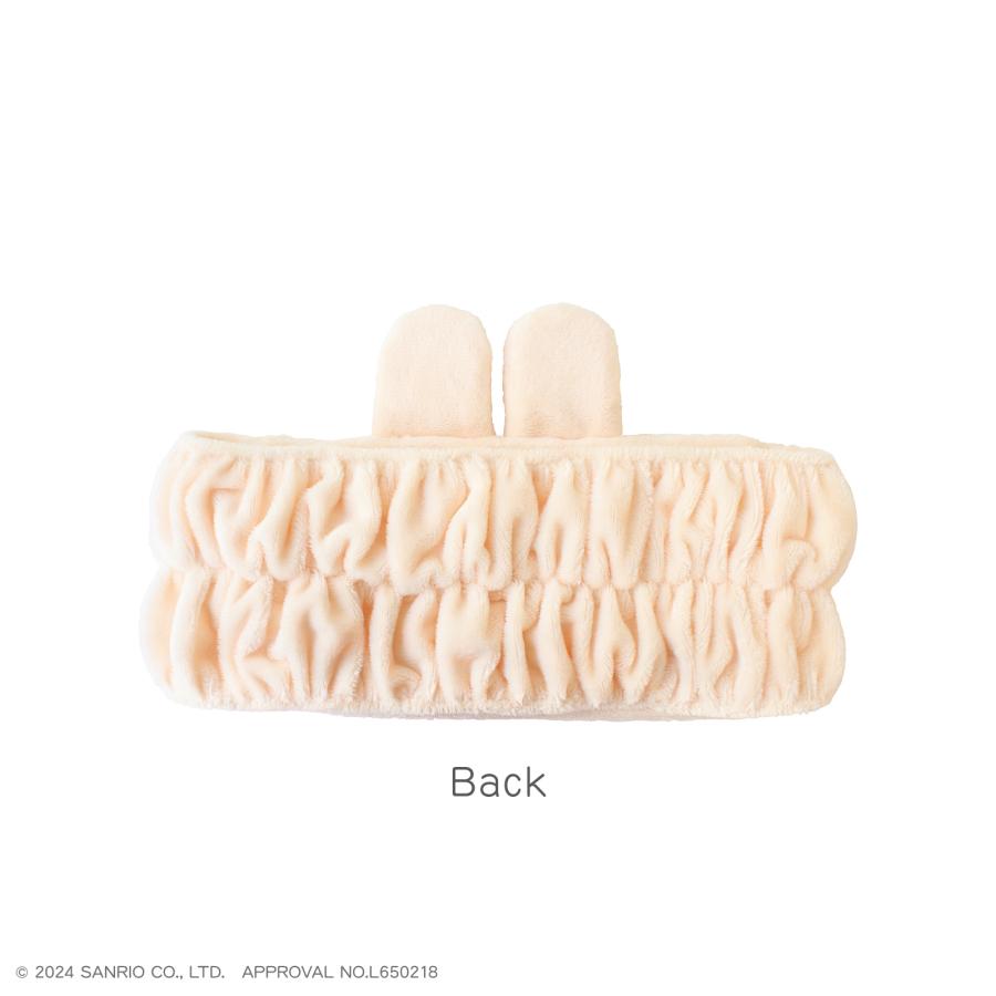 【送料無料】 コロンコロン　スタイ&コロンとしたリボンヘアバンド(パープル小花) ベビー]レース花型スタイ&レースリボンヘアバンドセット(ドット