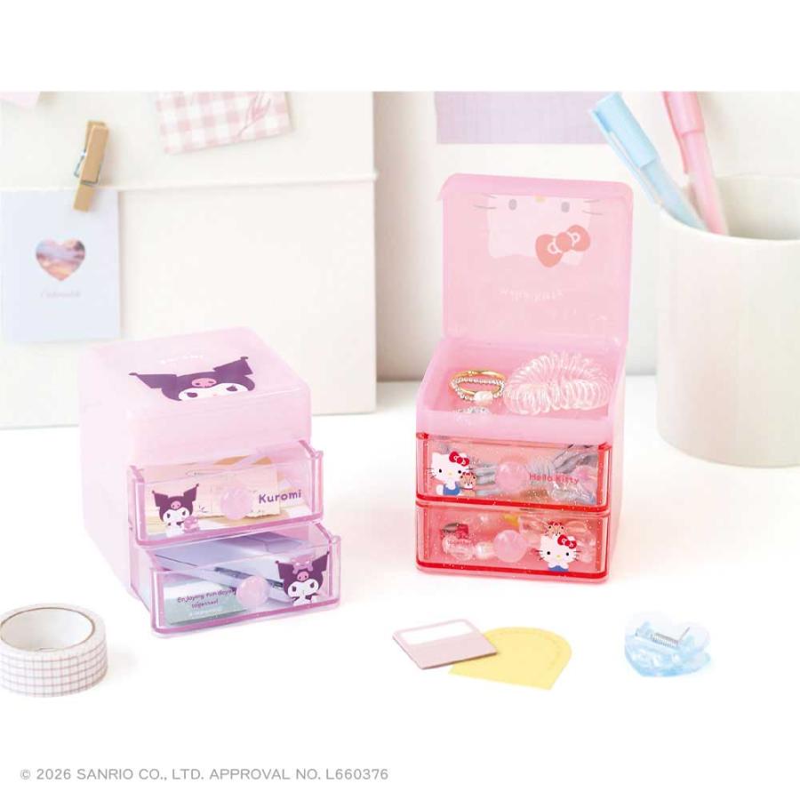 予約】サンリオキャラクターズ ミニ2段チェスト ティーズファクトリー
