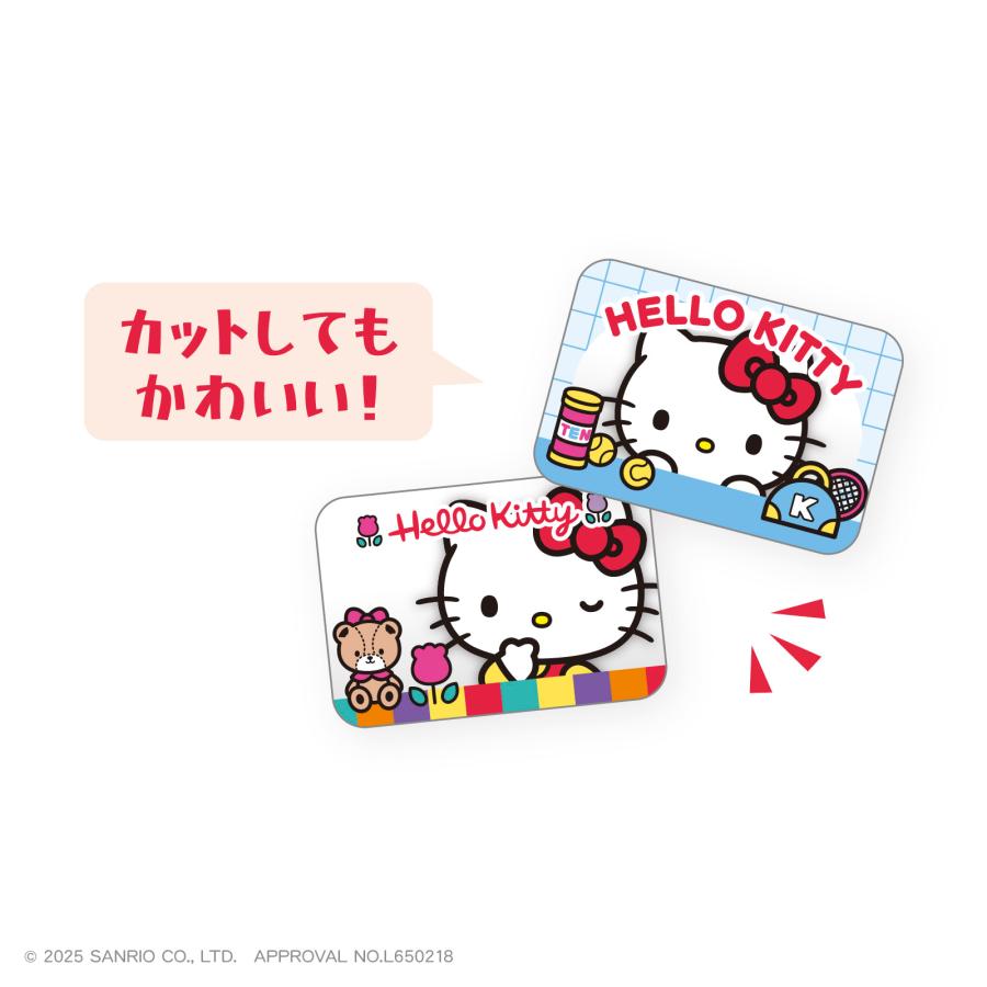 サンリオキャラクターズ プリントシール風ステッカーセット