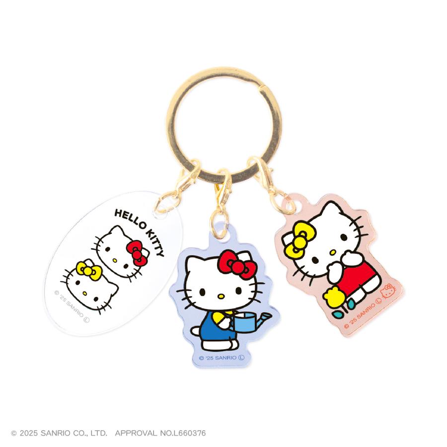 サンリオキャラクターズ 3チャームキーホルダー ティーズファクトリー