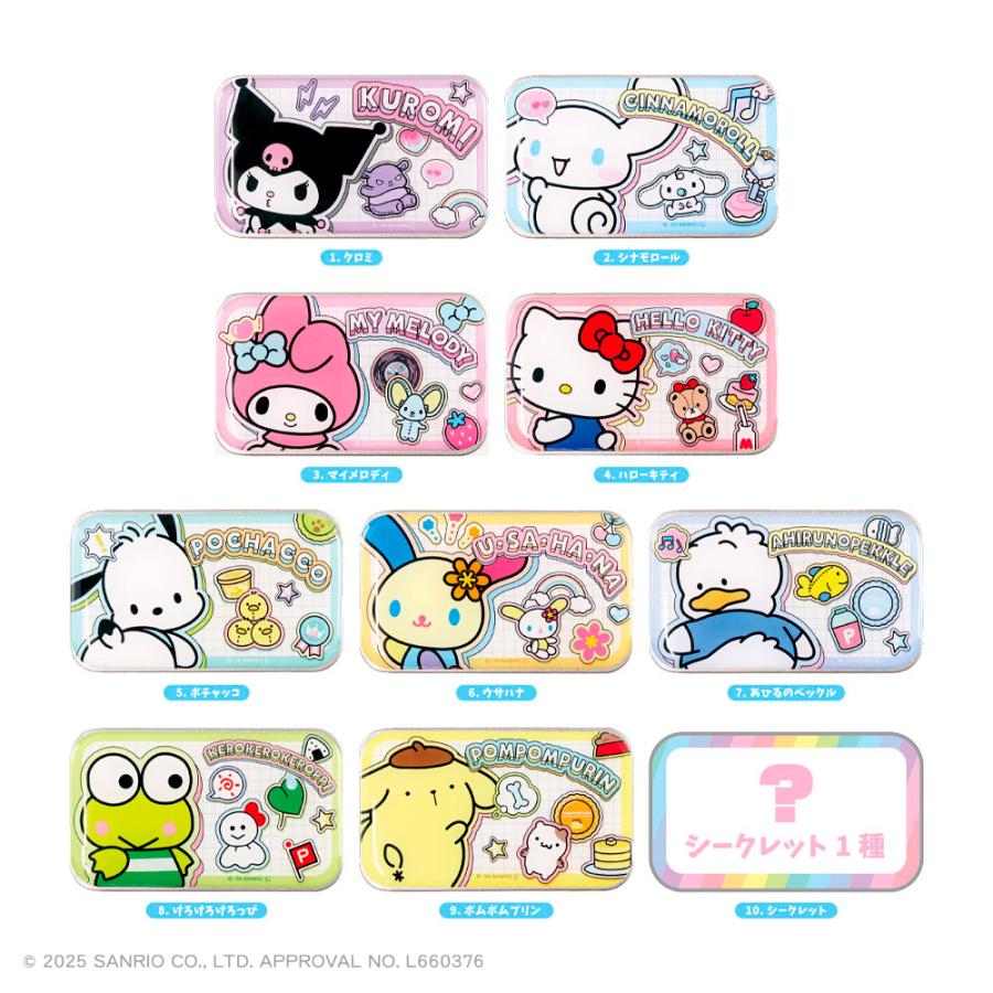 予約】〈BOX〉サンリオキャラクターズ シークレットミニスライド缶