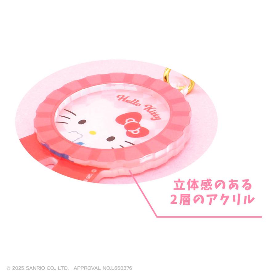 【購入不可】ロゼットキャラクター確認用 サンリオ グッズ コンプリート キーリング ティーズファクトリー
