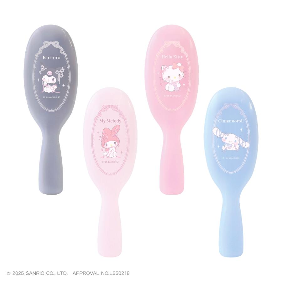 サンリオキャラクターズ-Ballet Core- 取手付きスムースヘアブラシ