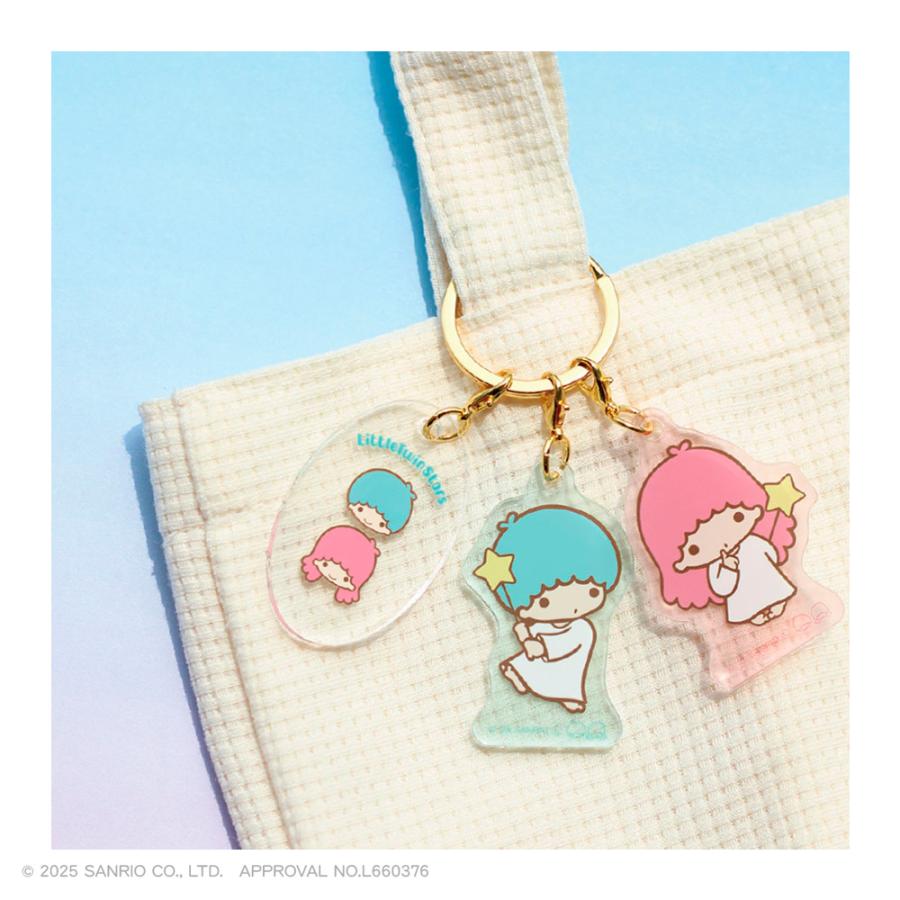 リトルツインスターズ 3チャームキーホルダー ティーズファクトリー