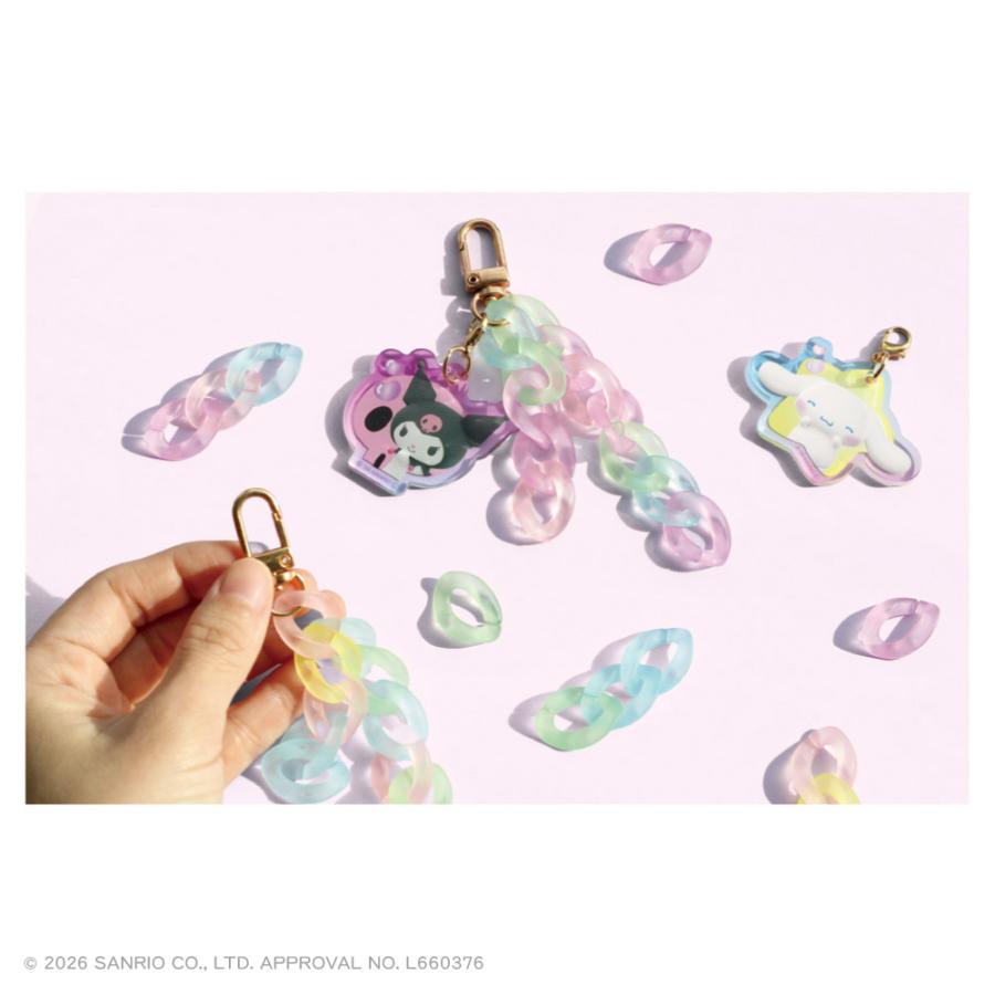 予約】サンリオキャラクターズ つなげてリングストラップ ティーズ