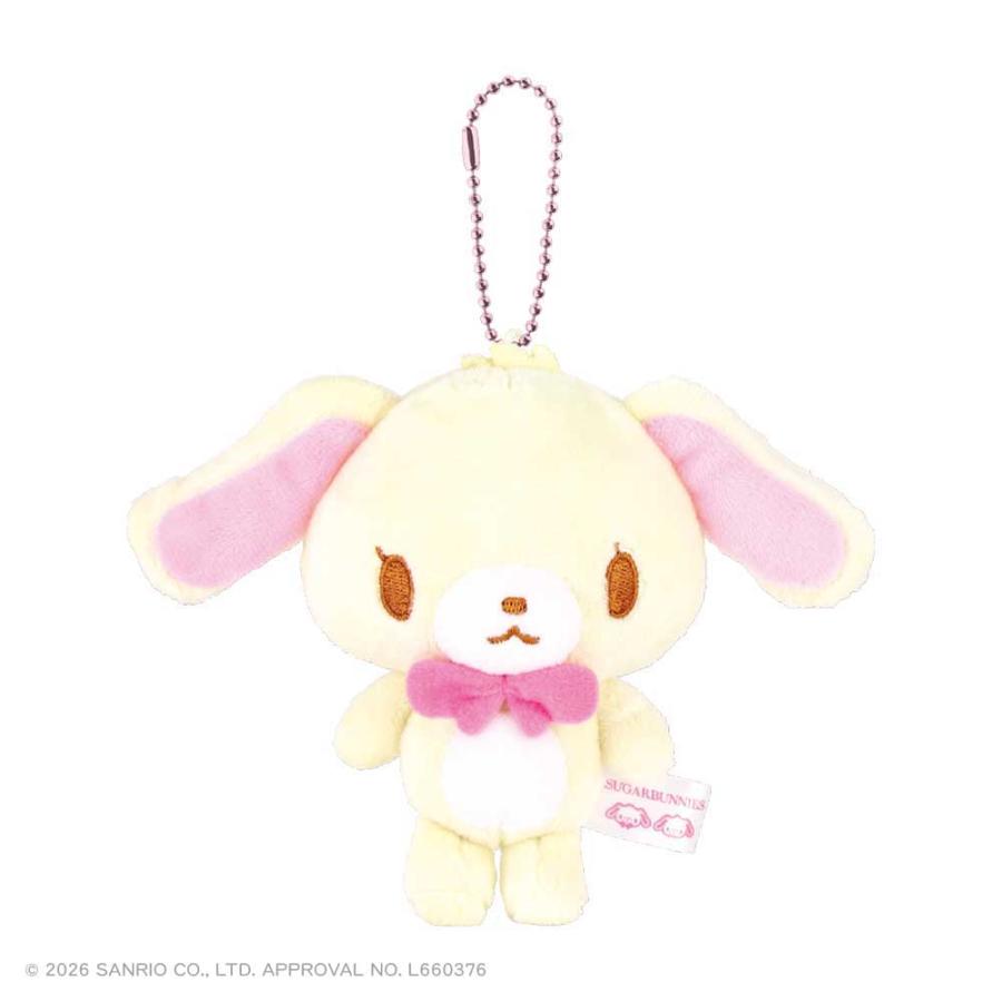 サンリオ　シュガーバニーズ　カカオ　ぬいぐるみ マスコット　キーホルダー　レア 予約品】《7月発売予定！入荷次第順次発送！》 サンリオ シュガー