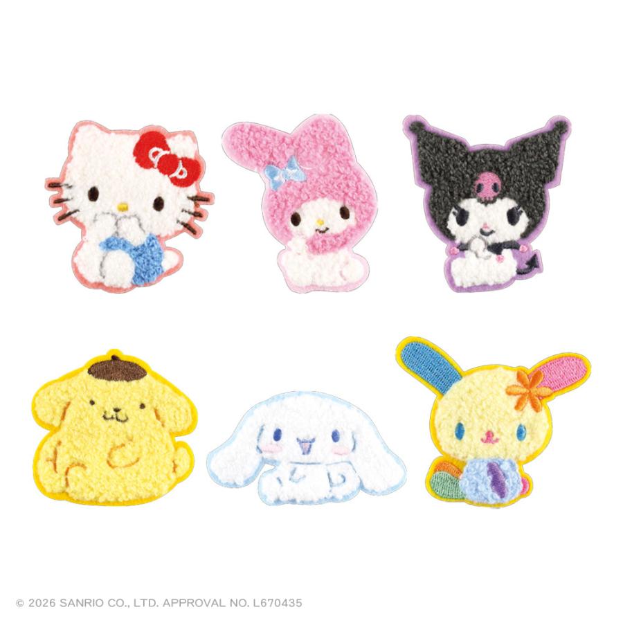 サンリオ ステッカー ちょこんとお座り サンリオキャラクターズ