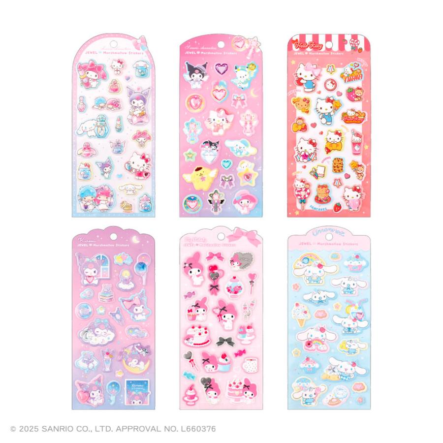 6月発売にて再予約】サンリオキャラクターズ ジュエルマシュマロ