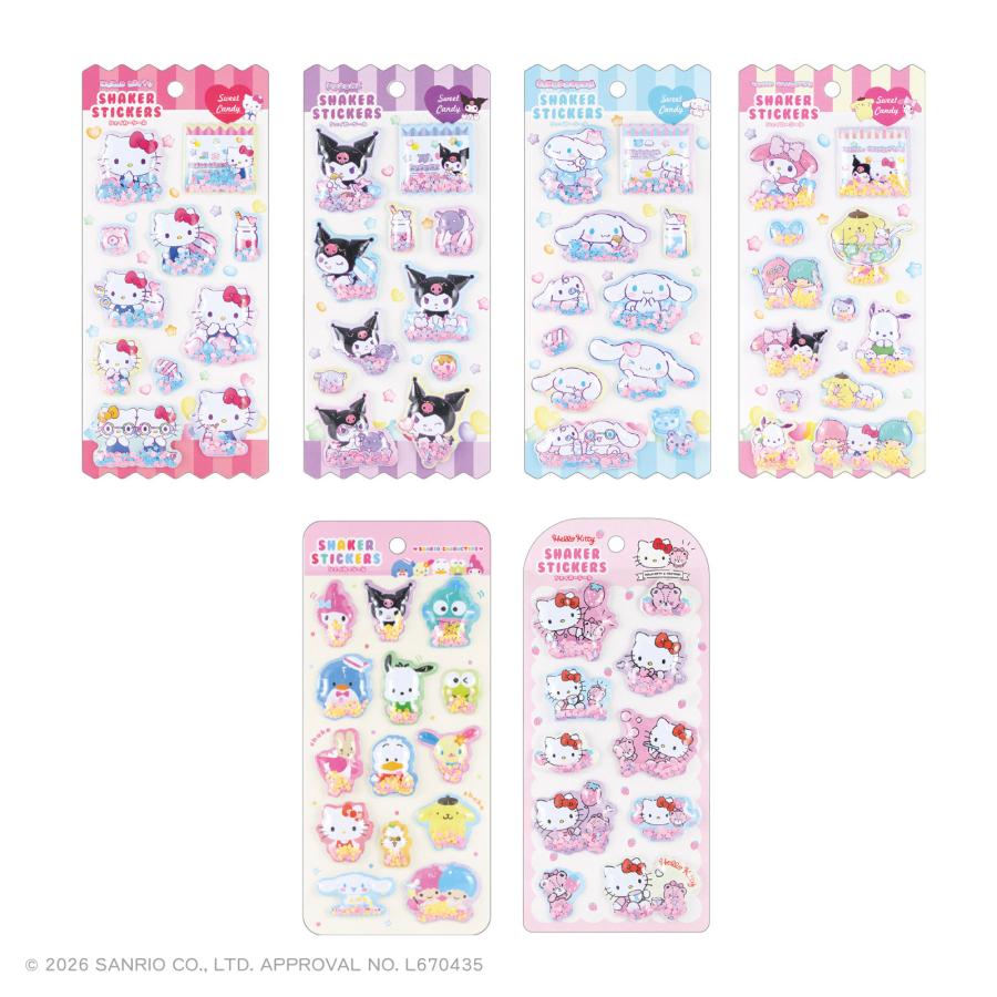 11月下旬入荷 予約 サンリオ シール ティーズファクトリー サンリオ