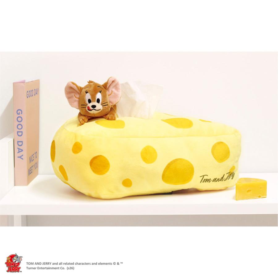 トムとジェリー グッズ ティッシュケース ティーズファクトリー チーズ