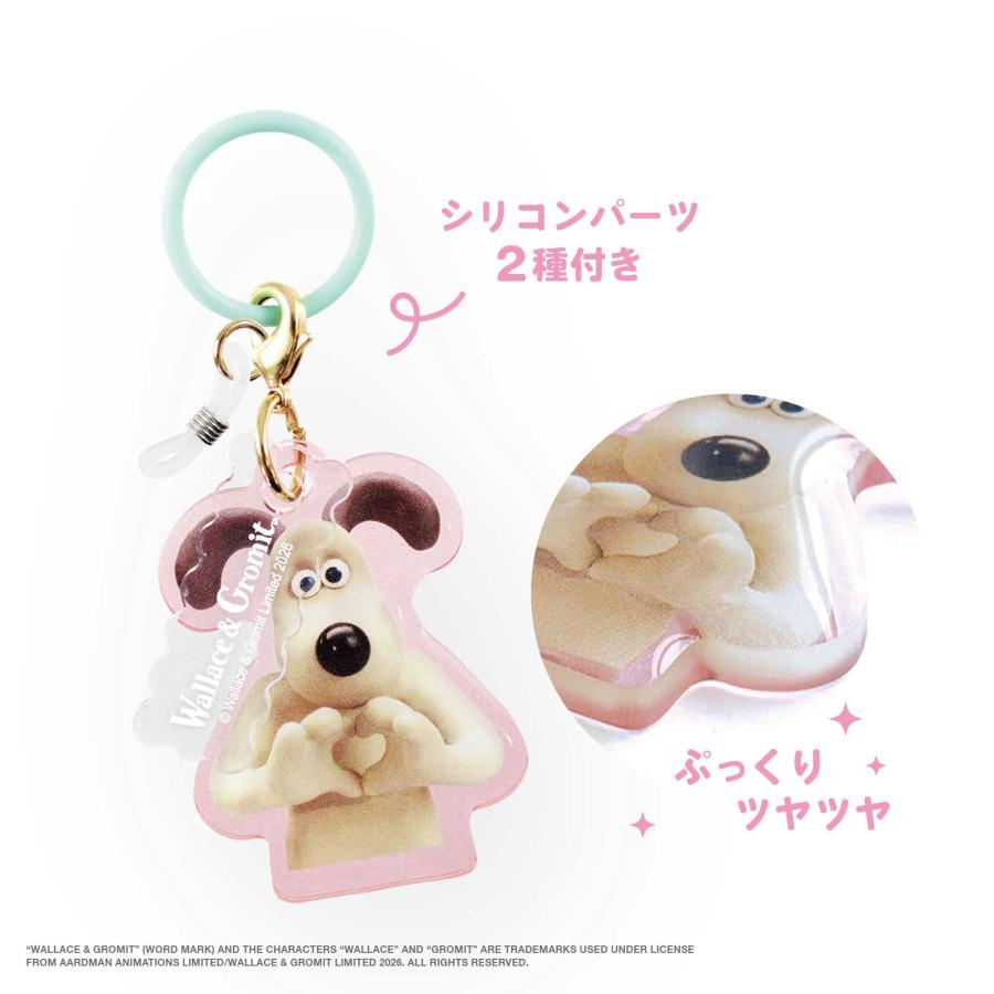 ウォレスとグルミット グッズ めじるしチャーム シークレット マーカー