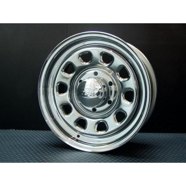 TSW DAYTONA クローム 16X7J+35 6穴139.7 ホイール4本セット_2