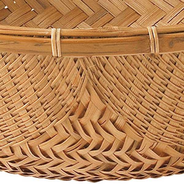 ちどり産業 ＜8個セット＞『竹』丸タイプバスケット「58×23cm」 mts-08