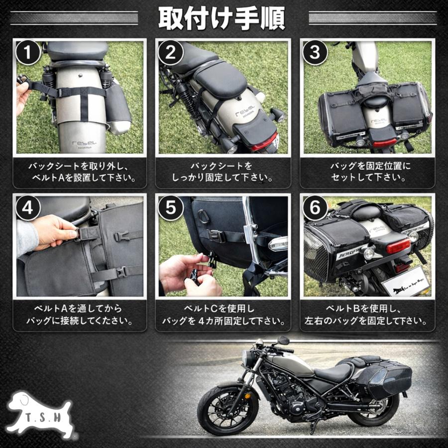 ※調整中 バイク用 サイドバック Amazon | LOOBANI バイク サイドバッグ 防水 サイドバック バイク 15L