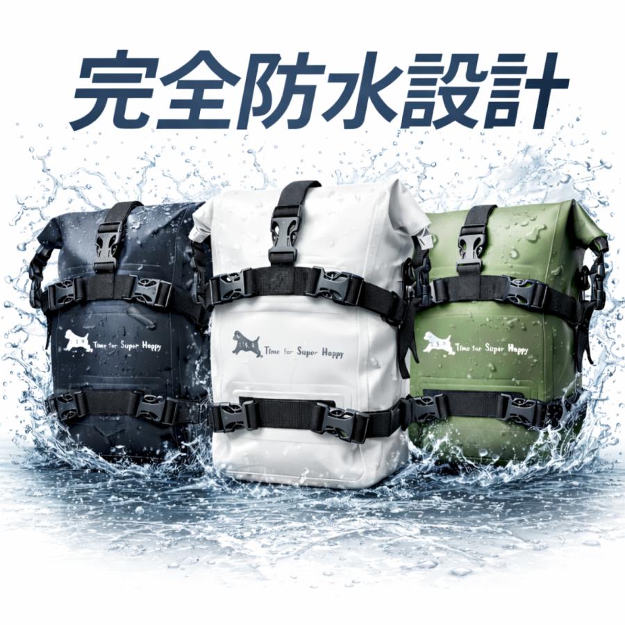 T.S.H バイク用 防水サイドバッグ 2点セット 8L 合計16L