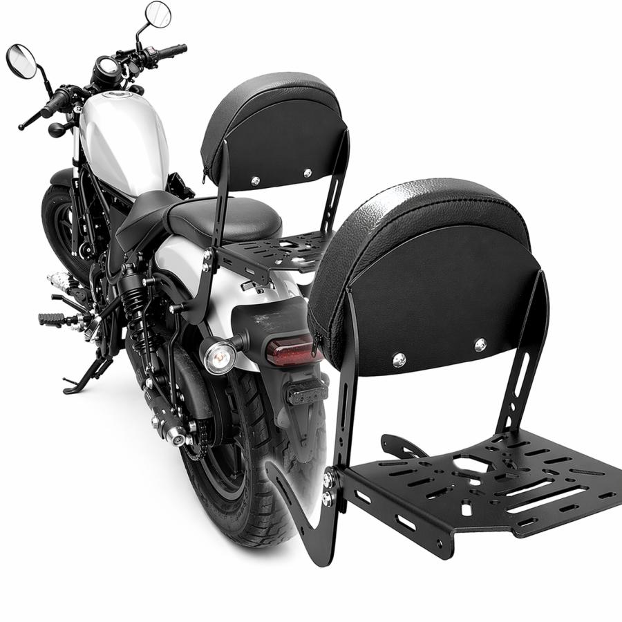 T.S.H バイク バックレスト リアキャリア Honda Rebel ホンダ レブル