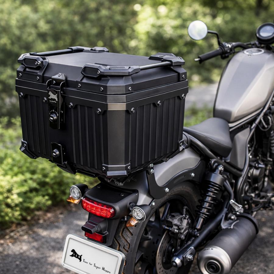 T.S.H】 バイク リアボックス 45L トップケース パニアケース 大容量